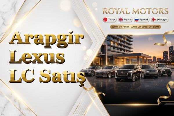 Arapgir Lexus LC Satış