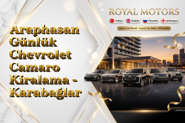 Araphasan Günlük Chevrolet Camaro Kiralama - Karabağlar