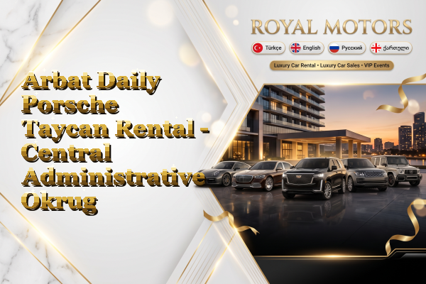 Arbat Daily Porsche Taycan Rental - Central Administrative Okrug