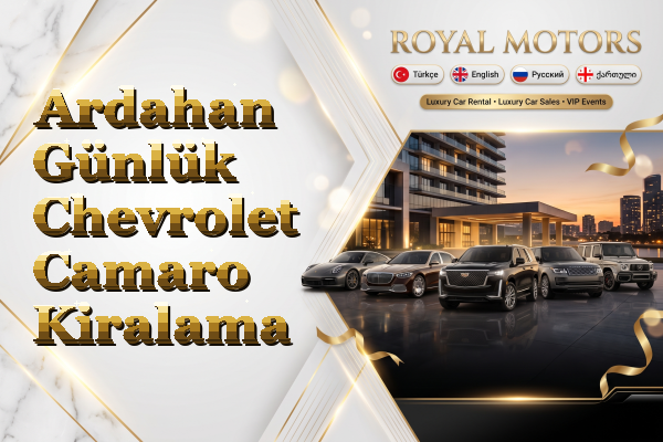 Ardahan Günlük Chevrolet Camaro Kiralama