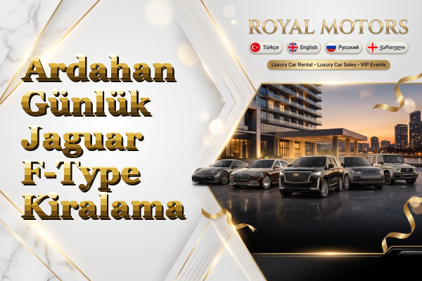 Ardahan Günlük Jaguar F-Type Kiralama