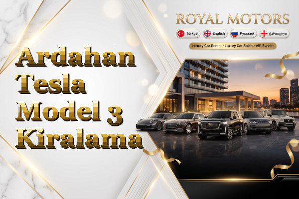 Ardahan Tesla Model 3 Kiralama