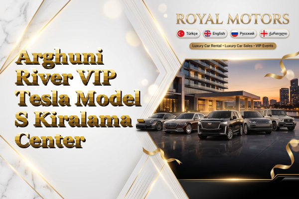 Arghuni River VIP Tesla Model S Kiralama - Center