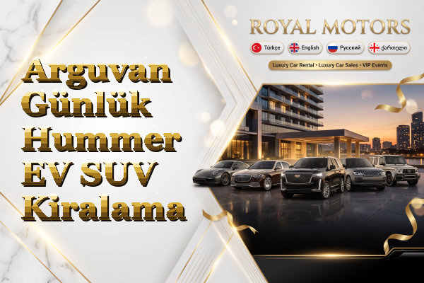 Arguvan Günlük Hummer EV SUV Kiralama