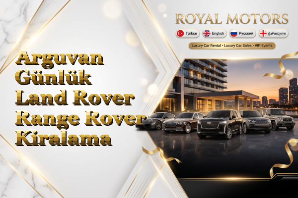 Arguvan Günlük Land Rover Range Rover Kiralama