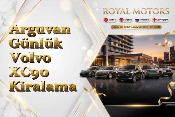 Arguvan Günlük Volvo XC90 Kiralama