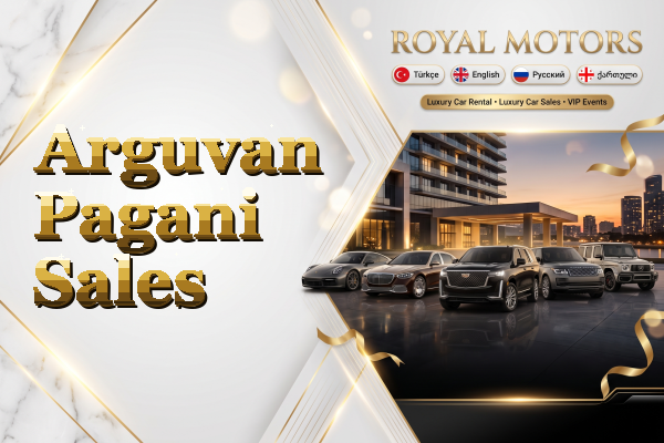 Arguvan Pagani Sales