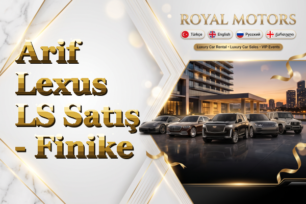 Arif Lexus LS Satış - Finike