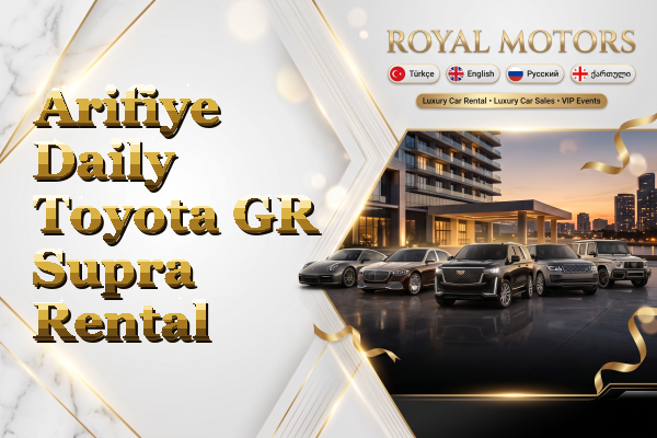 Arifiye Daily Toyota GR Supra Rental