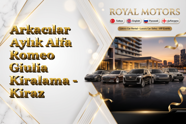 Arkacılar Aylık Alfa Romeo Giulia Kiralama - Kiraz