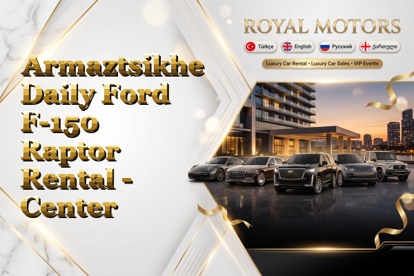 Armaztsikhe Daily Ford F-150 Raptor Rental - Center