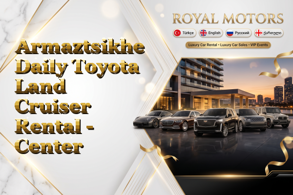 Armaztsikhe Daily Toyota Land Cruiser Rental - Center