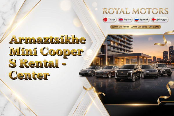 Armaztsikhe Mini Cooper S Rental - Center