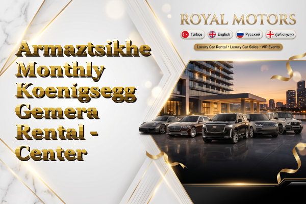 Armaztsikhe Monthly Koenigsegg Gemera Rental - Center