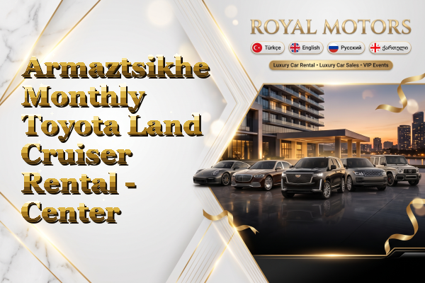 Armaztsikhe Monthly Toyota Land Cruiser Rental - Center