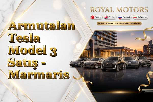 Armutalan Tesla Model 3 Satış - Marmaris
