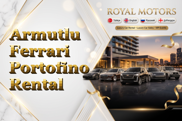 Armutlu Ferrari Portofino Rental
