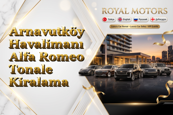 Arnavutköy Havalimanı Alfa Romeo Tonale Kiralama