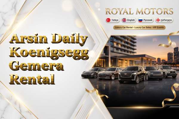 Arsin Daily Koenigsegg Gemera Rental