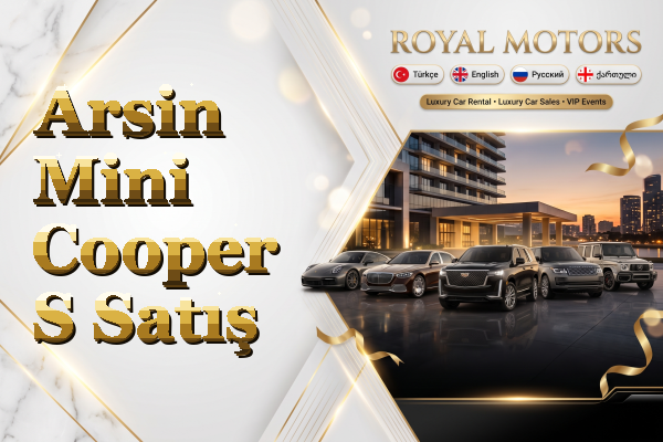 Arsin Mini Cooper S Satış