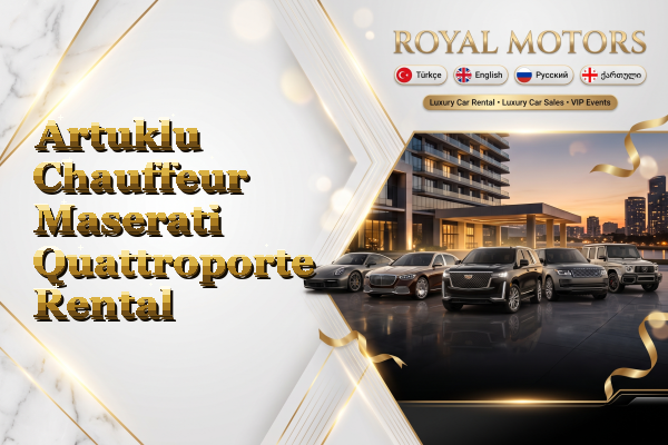Artuklu Chauffeur Maserati Quattroporte Rental
