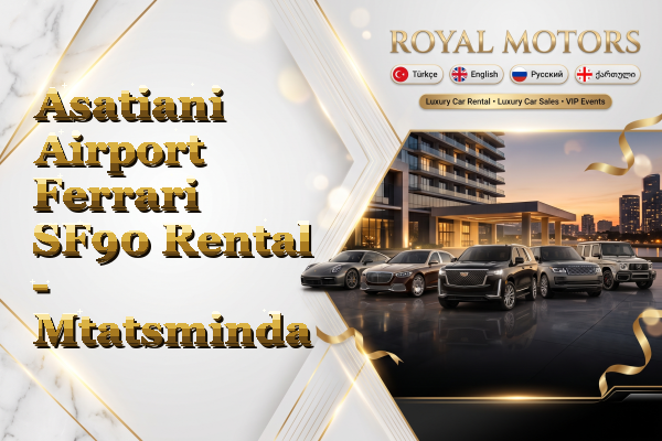 Asatiani Airport Ferrari SF90 Rental - Mtatsminda