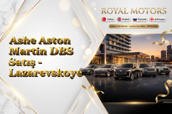 Ashe Aston Martin DBS Satış - Lazarevskoye