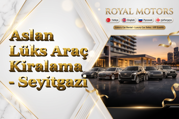 Aslan Lüks Araç Kiralama - Seyitgazi