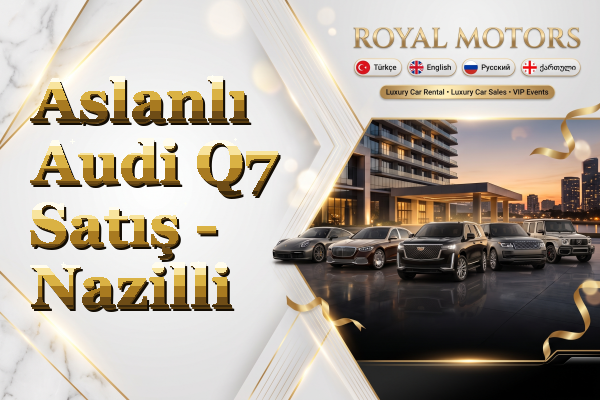 Aslanlı Audi Q7 Satış - Nazilli