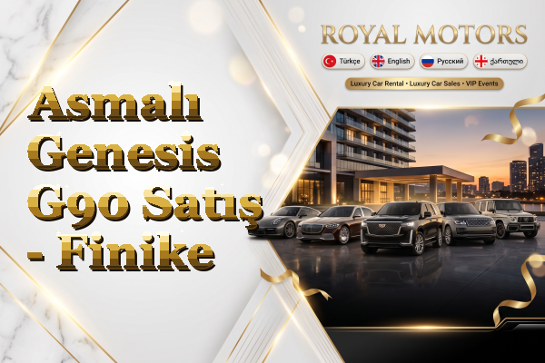 Asmalı Genesis G90 Satış - Finike