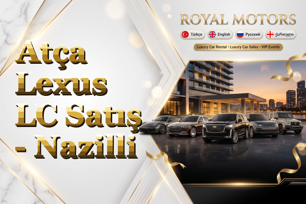 Atça Lexus LC Satış - Nazilli