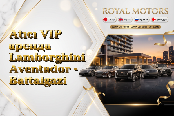 Atıcı VIP аренда Lamborghini Aventador - Battalgazi