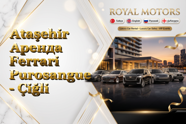 Ataşehir Аренда Ferrari Purosangue - Çiğli
