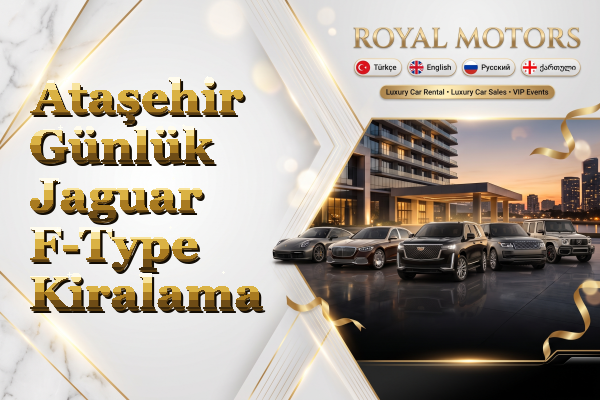 Ataşehir Günlük Jaguar F-Type Kiralama