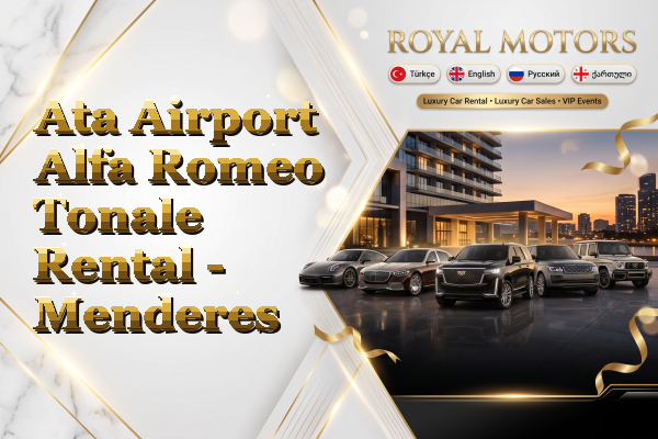 Ata Airport Alfa Romeo Tonale Rental - Menderes