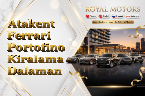 Atakent Ferrari Portofino Kiralama - Dalaman