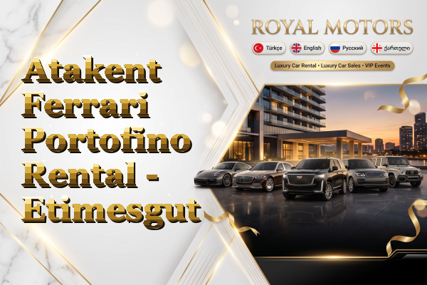 Atakent Ferrari Portofino Rental - Etimesgut
