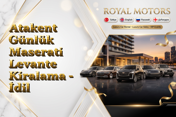 Atakent Günlük Maserati Levante Kiralama - İdil