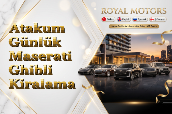 Atakum Günlük Maserati Ghibli Kiralama