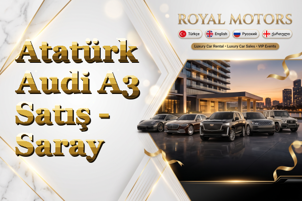 Atatürk Audi A3 Satış - Saray