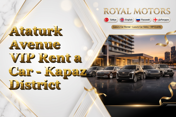 Ataturk Avenue VIP Rent a Car - Kapaz District