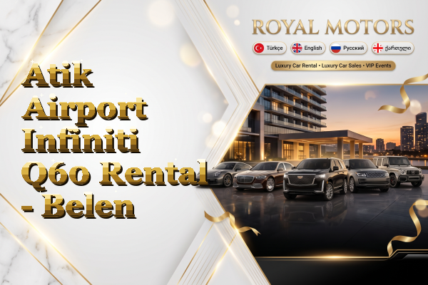 Atik Airport Infiniti Q60 Rental - Belen