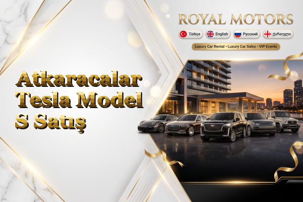 Atkaracalar Tesla Model S Satış
