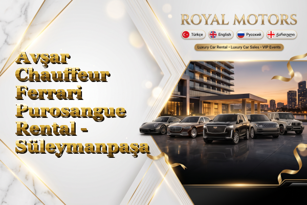 Avşar Chauffeur Ferrari Purosangue Rental - Süleymanpaşa