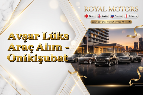 Avşar Lüks Araç Alım - Onikişubat