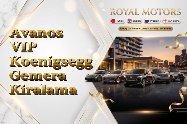 Avanos VIP Koenigsegg Gemera Kiralama