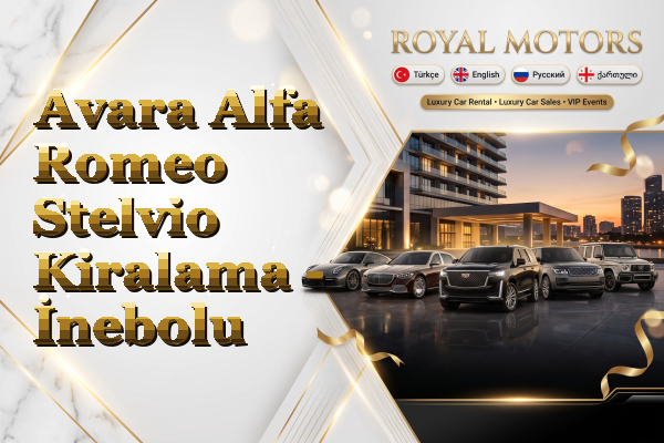 Avara Alfa Romeo Stelvio Kiralama - İnebolu