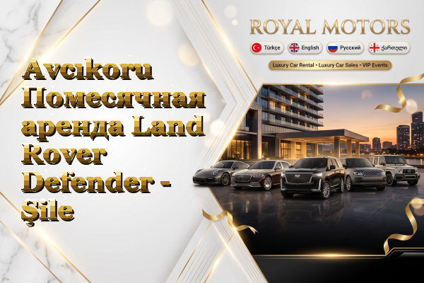 Avcıkoru Помесячная аренда Land Rover Defender - Şile