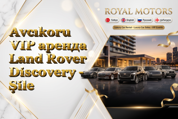 Avcıkoru VIP аренда Land Rover Discovery - Şile