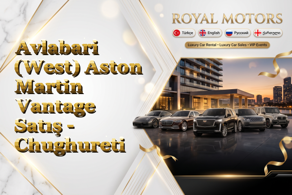 Avlabari (West) Aston Martin Vantage Satış - Chughureti